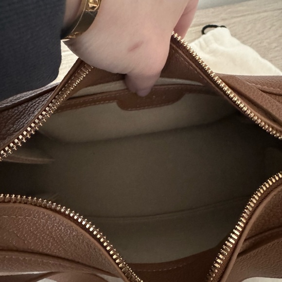 Polene Umi Camel Leather Bag - Picture 8 of 11